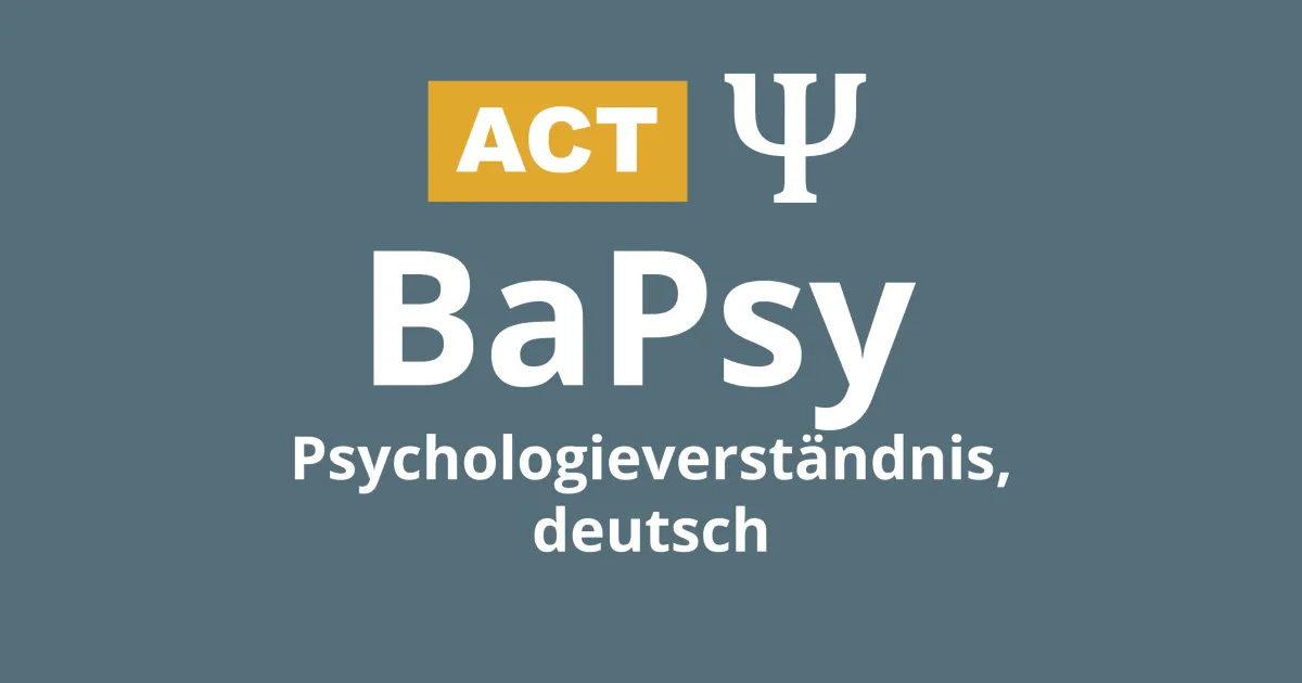 BaPsy-DGPs - Psychologieverständnis Deutsch